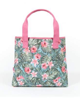 Hawaiian Extra Large, 100% Cotton Canvas Carryall Tote Bag
