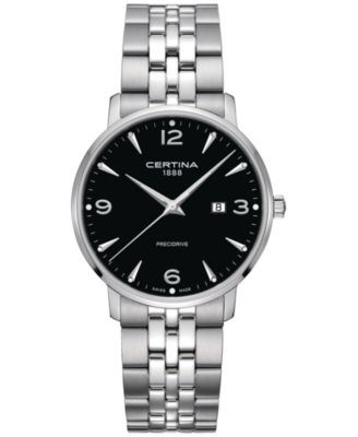 Certina - Women's Swiss DS Caimano Stainless Steel Bracelet Watch 39mm