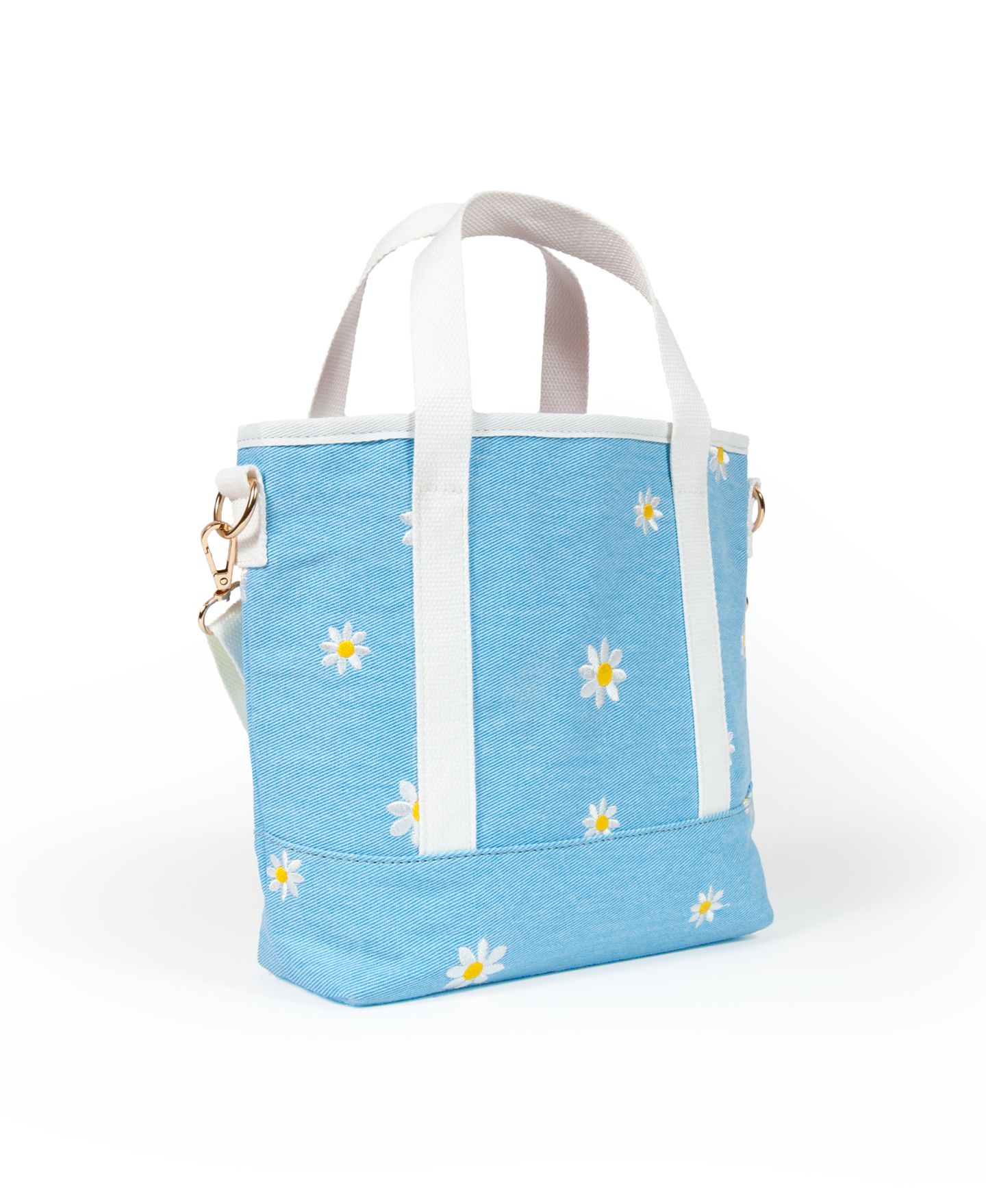 Женская сумка Shady Lady Daisy Medium, 100% Cotton Canvas Carryall, цвет: Синий — фото 5