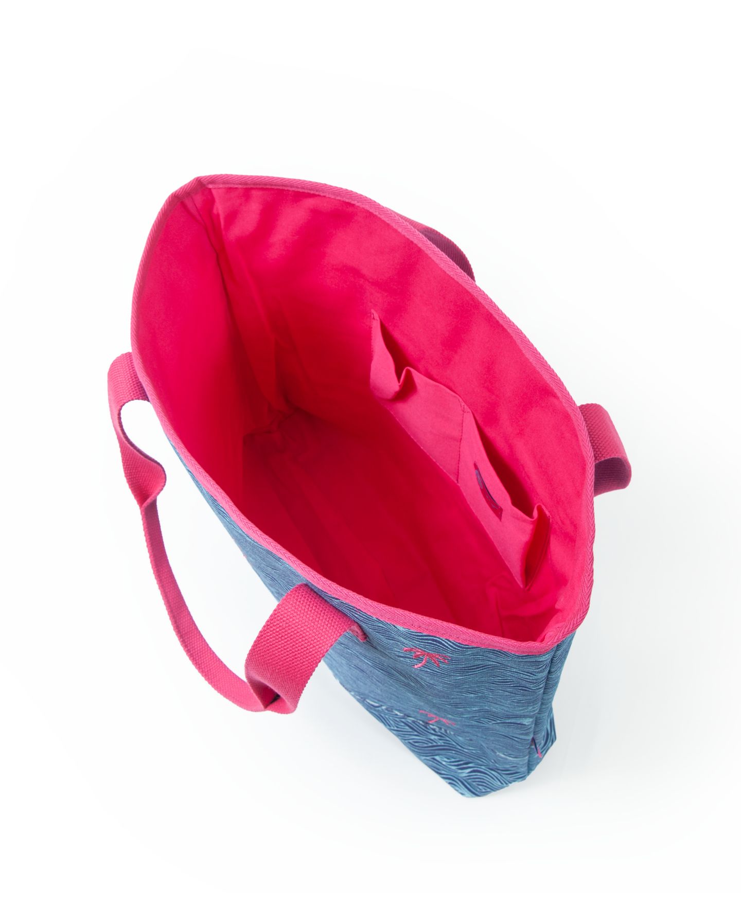 Женская сумка Shady Lady Extra Large, 100% Cotton Canvas Carryall, цвет: Синий — фото 2