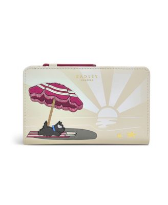Beach Umbrella Mini Bifold Wallet