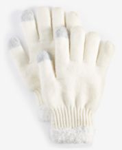Ivory Cream Warm Winter Gloves Shop Warm Winter Gloves Macy s