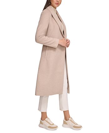 Calvin klein store shawl collar coat