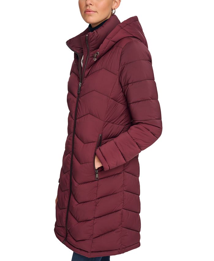 Calvin Klein Women's Hooded Packable Puffer Coat - Macy's