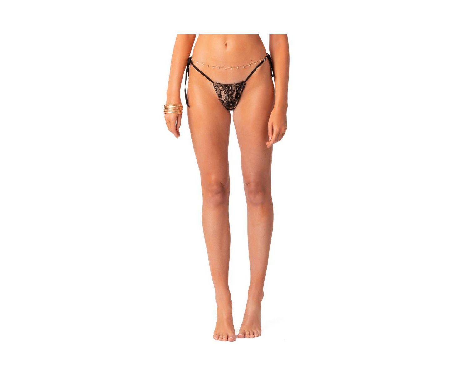 Women's Bikini Bottoms With Lace