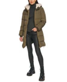Big Chill Women's Plus Size Quilted Puffer Mid-Length Coat, 47% OFF
