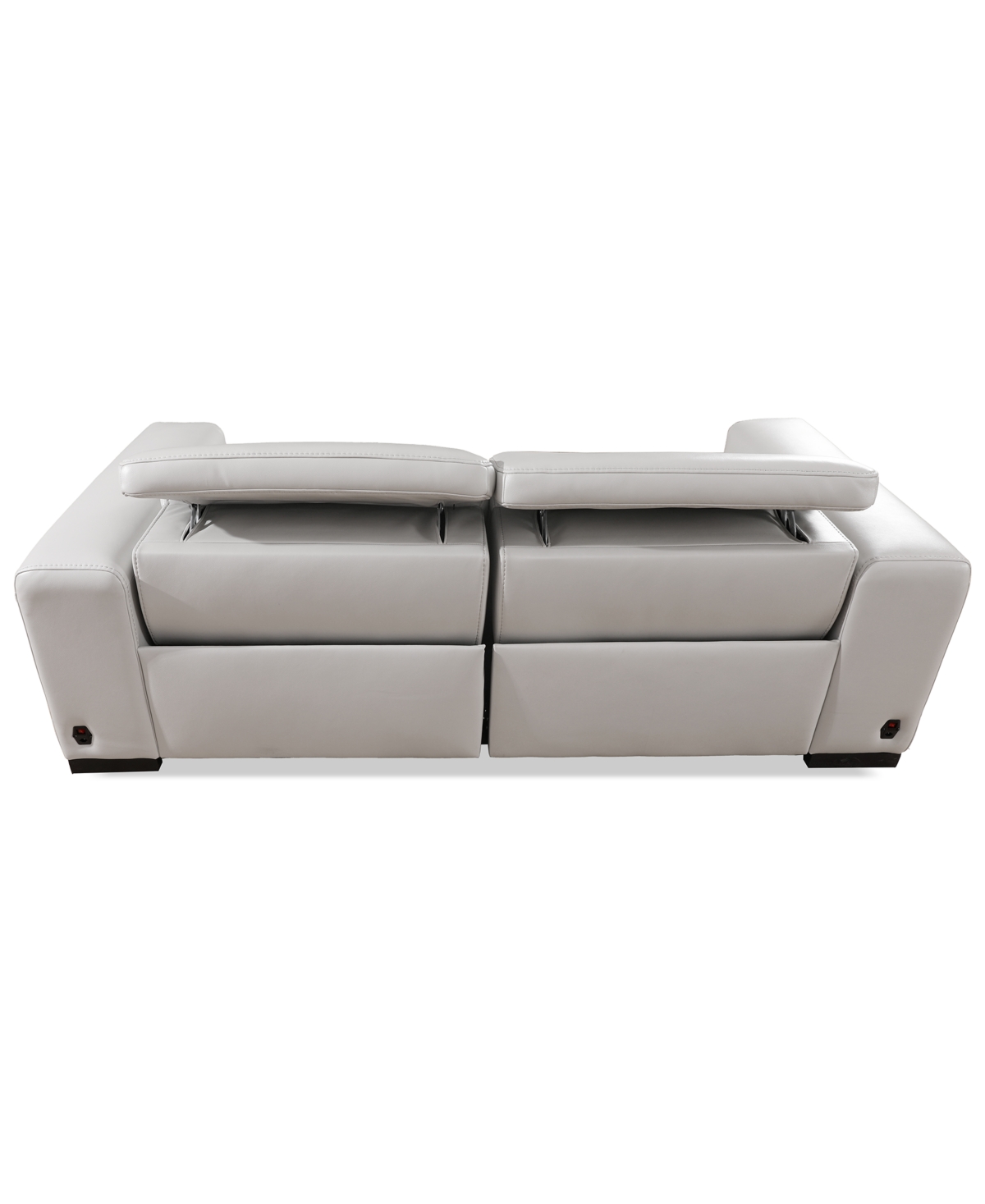 Krofton 2-Pc. Beyond Leather Fabric Sofa with 2 Power Motion Recliners, Created for Macy's