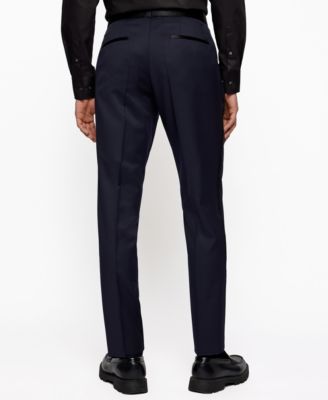 Men's Slim-Fit Tuxedo Trousers