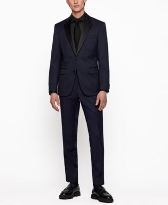 Men's Slim-Fit Tuxedo Trousers