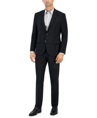 Hugo Boss - Men's Modern-Fit Solid Wool Blend Suit