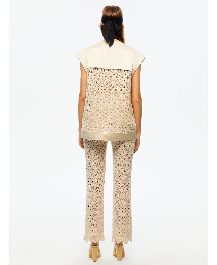 NOCTURNE Women's Embroidered Vest Macy's