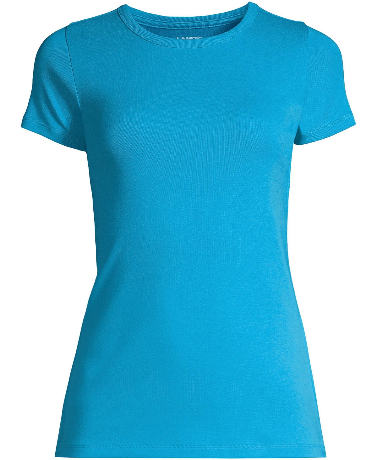 Lands' End Women's Cotton Rib T-shirt
