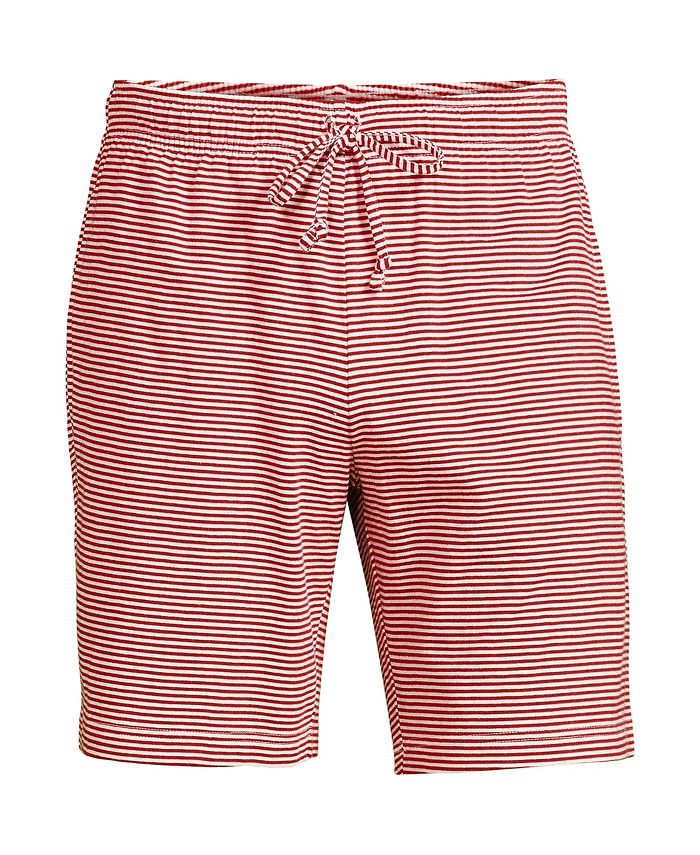 Lands' End Men's Knit Jersey Pajama Shorts Macy's