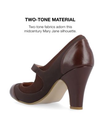 Women's Siri Round Toe Mary Jane Pumps