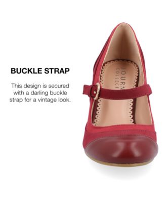 Women's Siri Round Toe Mary Jane Pumps