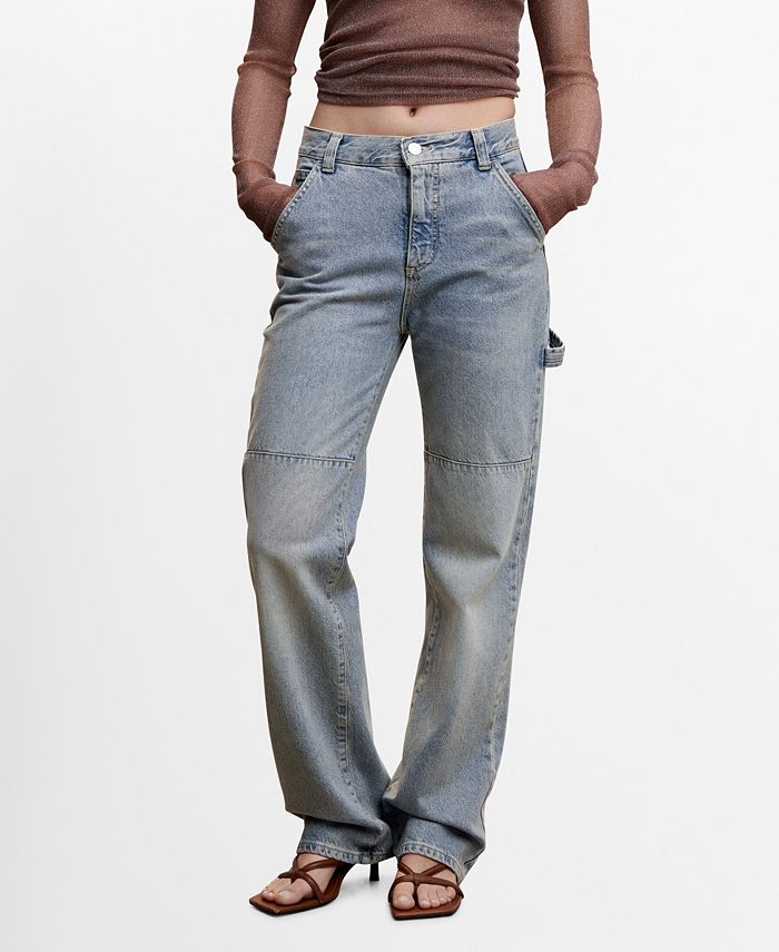 MANGO Carpenter Jeans - Macy's