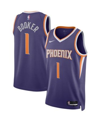Men's and Women's Devin Booker Purple Phoenix Suns 2022/23 Swingman Jersey - Icon Edition