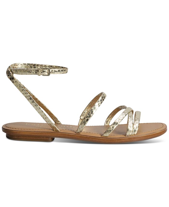 kate spade new york Women's Cove AnkleStrap Flat Sandals Macy's