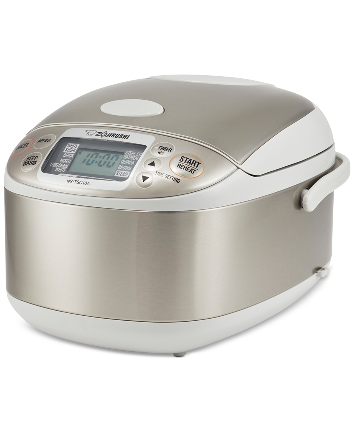Zojirushi Micom 5.5-cup Electric Rice Cooker And Warmer In Silver  Gray