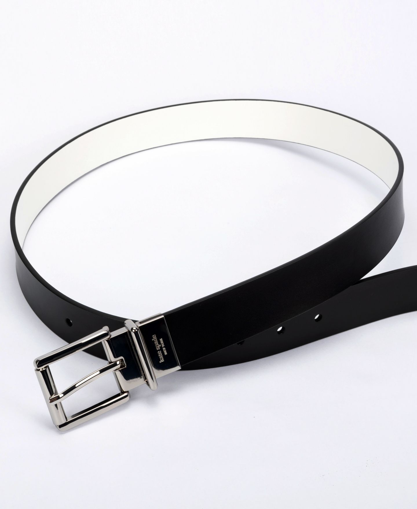 Женский ремень Kate Spade New York 32mm Reversible, цвет: Чёрный — фото 2