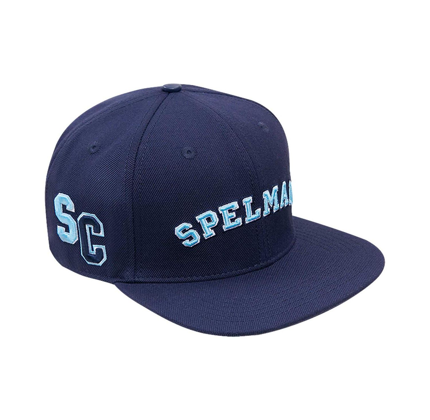 Men's Navy Spelman College Jaguars Evergreen Spelman Snapback Hat