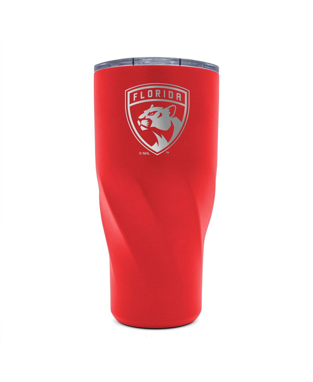 Wincraft Florida Panthers 30 oz Morgan Stainless Steel Tumbler In Red
