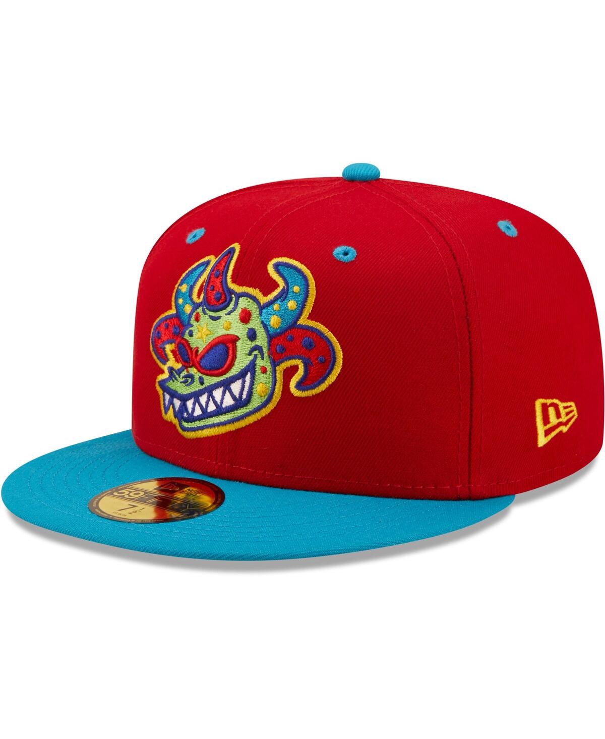 Men's New Era Turquoise Vejigantes de Scranton/Wilkes-Barre Copa De La Diversion 59FIFTY Fitted Hat - Turquoise