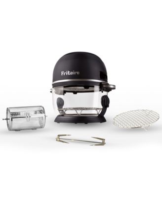 Self Cleaning Glass Bowl Air Fryer Set, 4 Piece