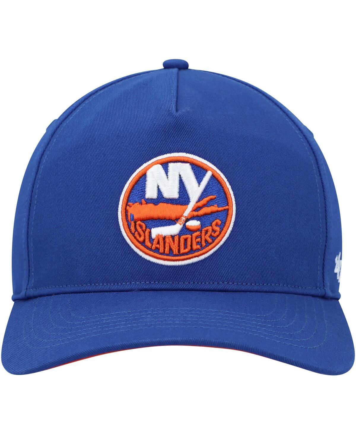 Shop 47 Brand Men's ' Royal New York Islanders Primary Hitch Snapback Hat