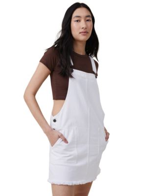 cotton on denim pinafore dress COTTON ON Women's Denim Utility Pinafore Dress