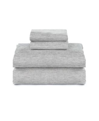 Bokser Home French Linen 3 Piece Sheet Set, Twin