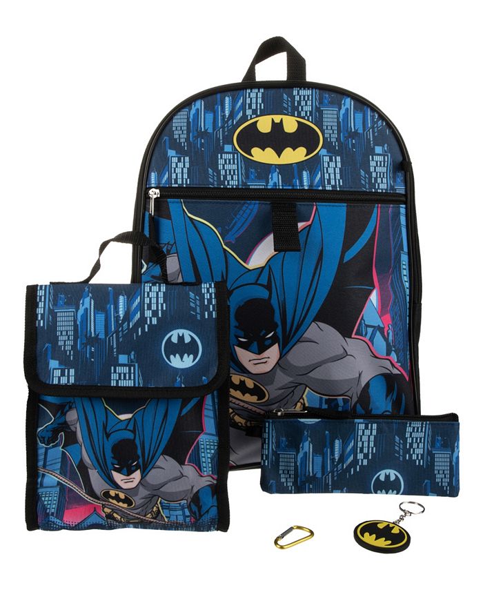 Transplanteren rekruut boog Batman 5 Piece Backpack Set - Macy's