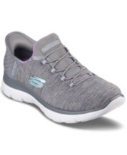 Skechers D'lites Crystal- New Streak Leather Lifestyle Casual And Fashion  Sneakers