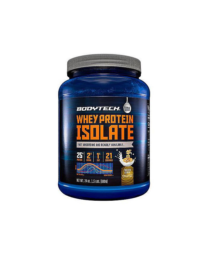 BodyTech Whey Protein Isolate Powder Frosted Cereal (1.5 lbs./21