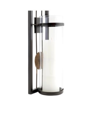 Set of Two Contemporary Metal Wall Sconces