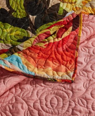 Senna Boho Floral Quilted Throw, 50" x 60"