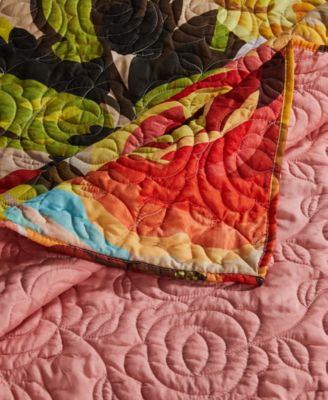 Senna Floral Boho Quilt Set