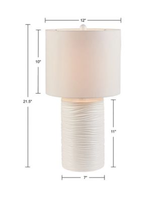 Crewe Textured Resin Table Lamp