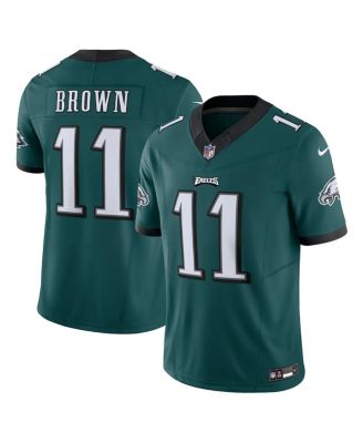 Men's Nike A.J. Brown Green Philadelphia Eagles Vapor F.U.S.E. Limited  Jersey