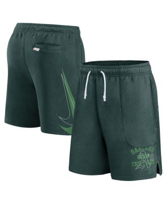Men's Green Oakland Athletics Statement Ball Game Shorts