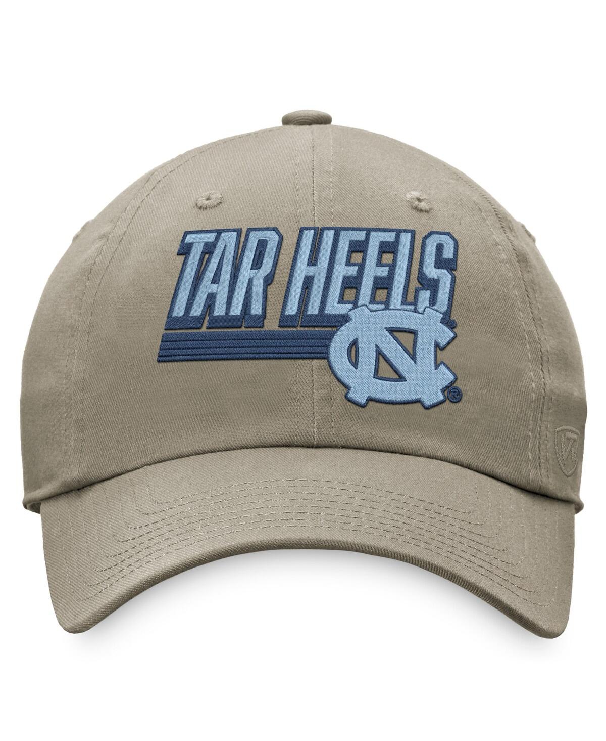 Shop Top Of The World Men's  Khaki North Carolina Tar Heels Slice Adjustable Hat