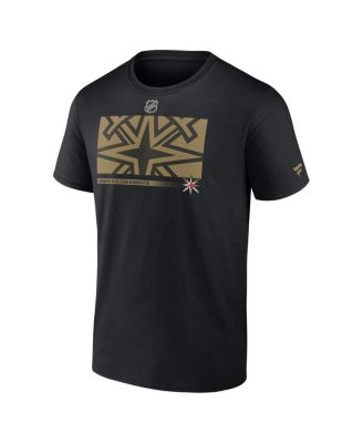 Men's Black Vegas Golden Knights Authentic Pro Core Collection Secondary T-shirt