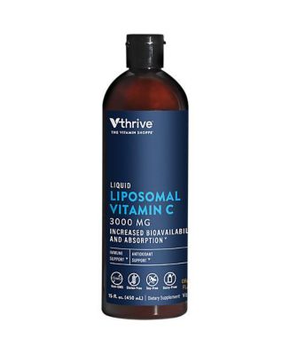 Vthrive Liquid Liposomal Vitamin C -Immune Support -3,000 MG - Orange ...