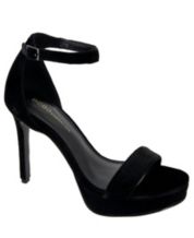 Black cheap heels macys