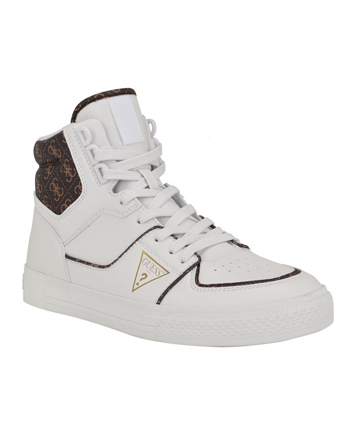 Guess white high tops sale