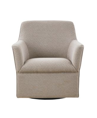 Augustine 30.75" Fabric Swivel Glider Chair