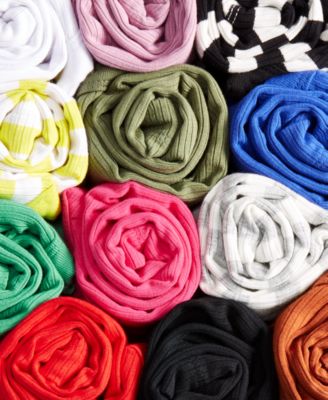 Women’s Ribbed T-Shirt, Created for Macy’s 