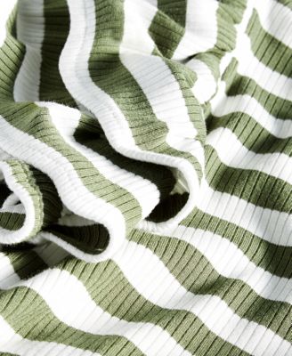 Women's Flutter-Sleeve Ribbed Top, Created for Macy's