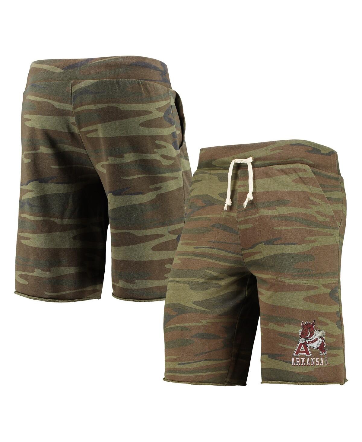 Men's Camo Alternative Apparel Arkansas Razorbacks Victory Lounge Shorts - Camo