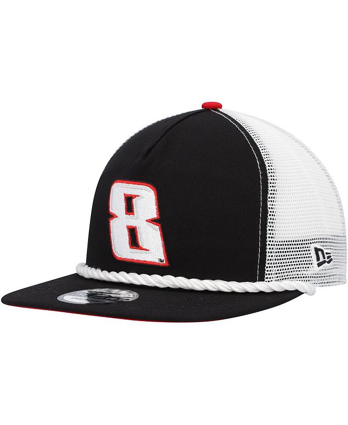 New Era Men's Black Kyle Busch Golfer Trucker 9FIFTY Snapback Hat - Macy's